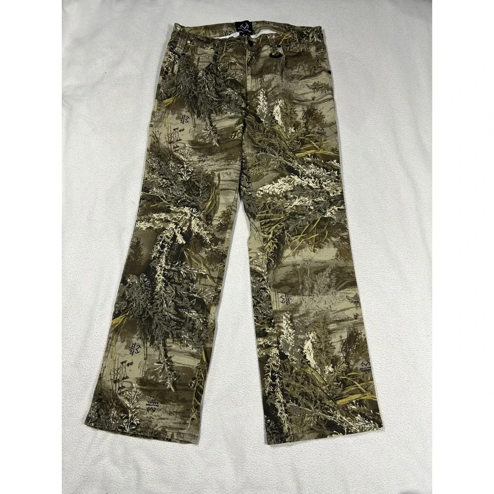 Realtree Camo Pants Mens 32x30 Max 1 XT Outdoor Streetwear Straight Leg - Picture 2 of 7